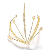 Zircon Bridal Forehead Headband Wedding Hair Accessories