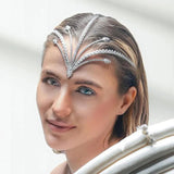 Zircon Bridal Forehead Headband Wedding Hair Accessories