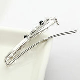 CZ Pave Pearl Bridal Hair Clips Wedding Hair Accessories