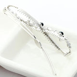 CZ Pave Pearl Bridal Hair Clips Wedding Hair Accessories