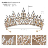 Princess Crystal Tiara Wedding Hair Accessories