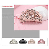 Acrylic Butterfly Hair Clamp Austria Rhinestone Hair Clips