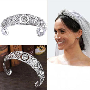 Royal Rhinestone Crystal Wedding Tiara Hair Jewelry Queen Crown Headband