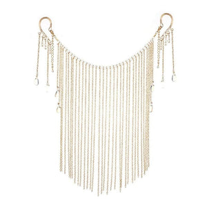 Fairy Face Curtain Tassel Mask Masquerade Face Jewelry