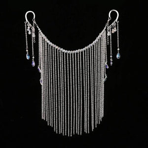 Fairy Face Curtain Tassel Mask Masquerade Face Jewelry