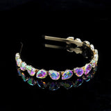 Sparkling Crystal Tiara Headband Bridal Crown Hair Accessory