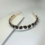 Sparkling Crystal Tiara Headband Bridal Crown Hair Accessory