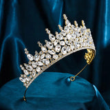 Crystal Tiara Crown Wedding Hair Jewelry Bridal Bride Queen Girls Crown