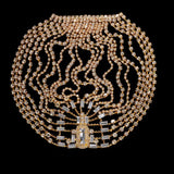 Bridal Headband Hat Wedding Crystal Head Chain Hair Accessories