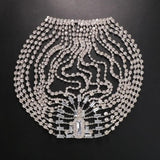 Bridal Headband Hat Wedding Crystal Head Chain Hair Accessories
