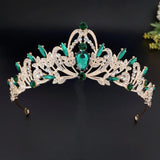 Rhinestone Wedding Tiara Crown Headband for Women Girls