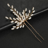 Silver Crystal Floral Bridal Hair Comb Wedding Head Piece