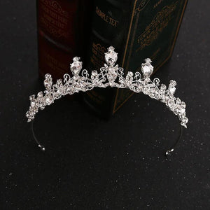 Crystal Queen Hair Band Children's Party Birthday Head Crown