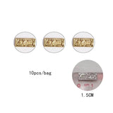 10pc Dollors Nail Charms 3D Rhinestones DIY Nail Art Decor
