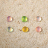 50PCS 5MM Opal Rhinestones 3D Flatback Semicircle Beads Nail Art Decor