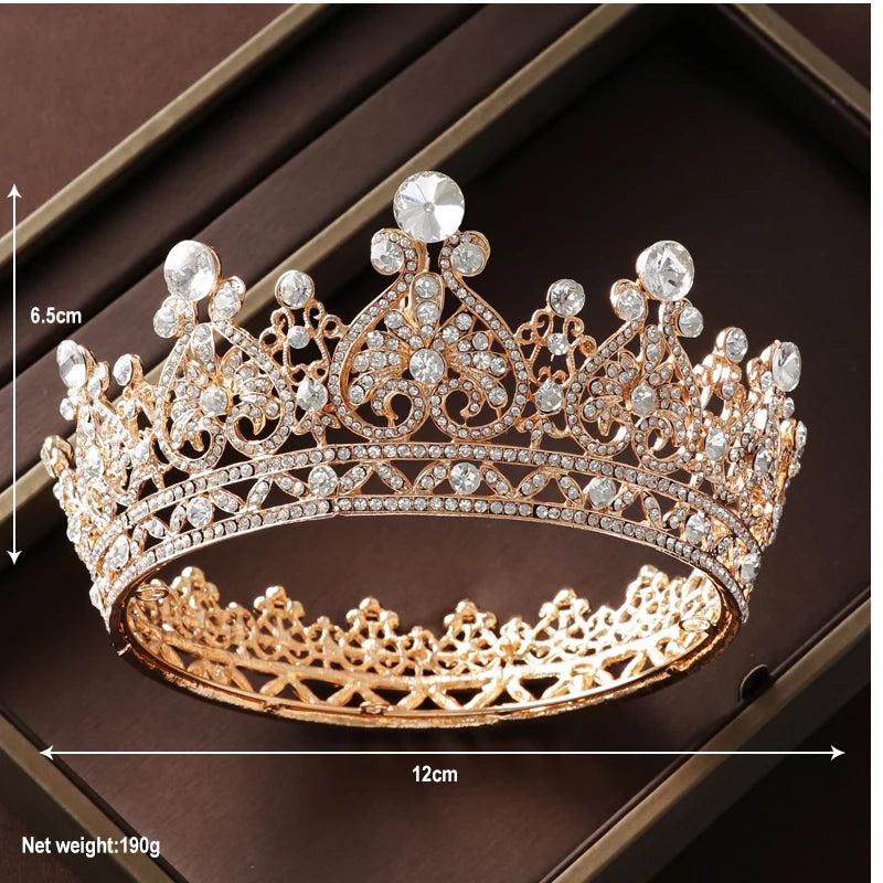 Dazzling Style Wedding Crown for Bride