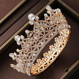 Dazzling Style Wedding Crown for Bride