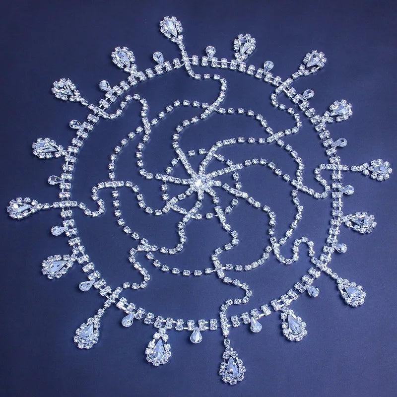 Stonefans Bridal Head Chain Indian Jewelry for Women Wedding
