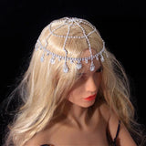 Stonefans Bridal Head Chain Indian Jewelry for Women Wedding