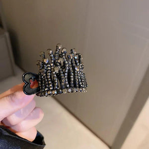Rhinestones Pearl Hair Claw Clip Headwear Wedding Hair Jewelry
