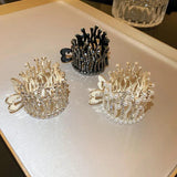 Rhinestones Pearl Hair Claw Clip Headwear Wedding Hair Jewelry