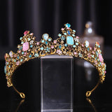 Gem Noble Wedding Bridesmaid Gift Hair Tiara Crown