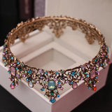 Gem Noble Wedding Bridesmaid Gift Hair Tiara Crown