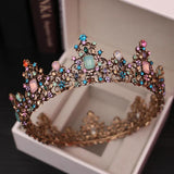 Gem Noble Wedding Bridesmaid Gift Hair Tiara Crown
