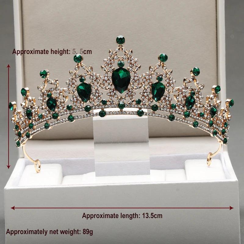 Purple Ladies Wedding Dress Crown Elf Tiara