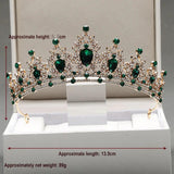 Purple Ladies Wedding Dress Crown Elf Tiara