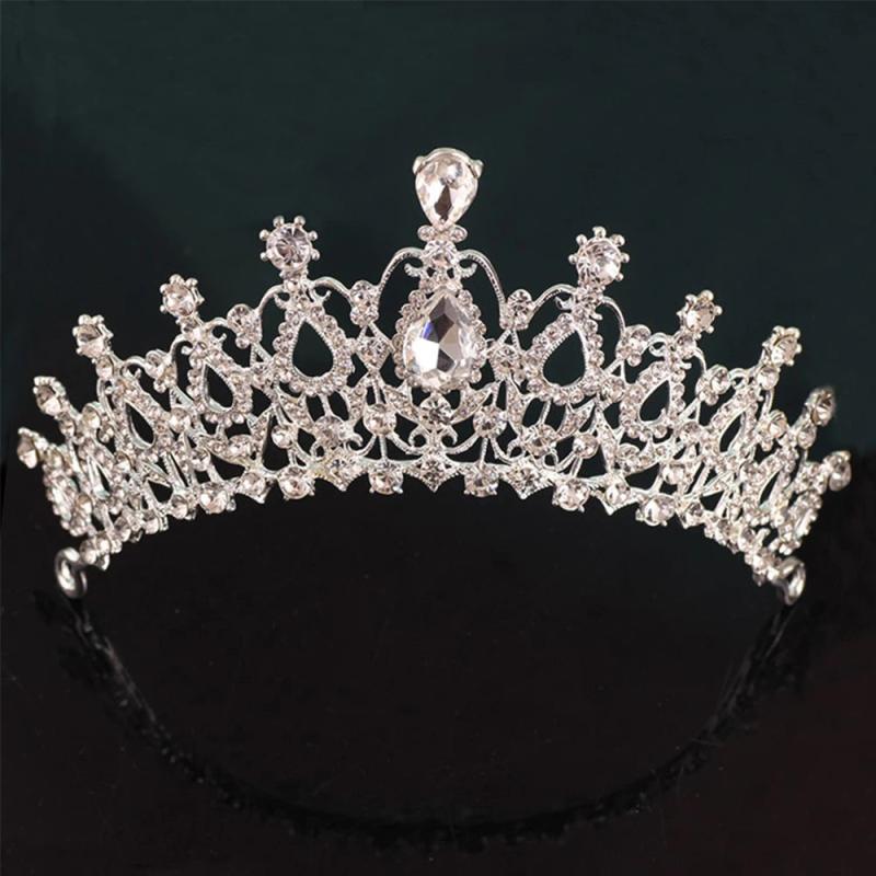 Rhinestone Crystal Tiara Wedding Hair Accessories Headband