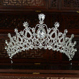 Rhinestone Crystal Tiara Wedding Hair Accessories Headband