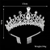 Rhinestone Crystal Tiara Wedding Hair Accessories Headband