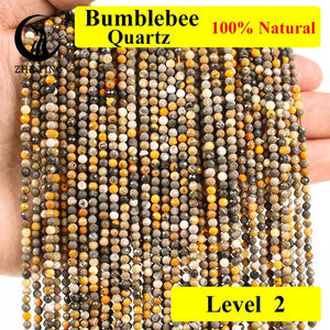 3mm Gradient Fluorite Stone Beads for Jewelry Making