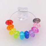 Colorful Abacus Wheel Beads for Jewelry Making DIY