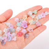 50g Lily Of The Valley Acrylic Flower Beads Gradient Spacer Beads - 7x12mm