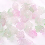 50g Lily Of The Valley Acrylic Flower Beads Gradient Spacer Beads - 7x12mm