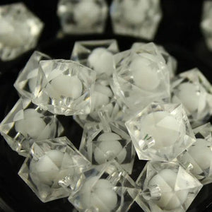 8mm 10mm 12mm Square Acrylic Spacer Beads DIY Braided Decoration Jewelry Making