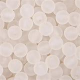 8/10/12mm Acrylic Frosted Beads DIY Jewelry Accessories