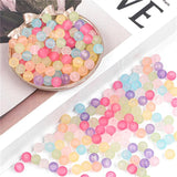 8/10/12mm Acrylic Frosted Beads DIY Jewelry Accessories