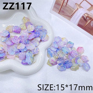 10pcs Ocean Style Shell Pieces DIY Jewelry Material Accessories ZZ117