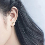 925 Sterling Silver Bowknot Earrings for Women