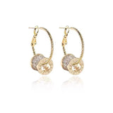 Waist Pendant Women's Hoop Earrings for Wedding Party