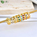 Colorful Heart Hoop Earrings 925 Silver Needle 18mm Party Jewelry Gift