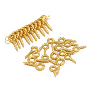 50/100pcs Stainless Steel Small Eye Pins for DIY Jewelry Making