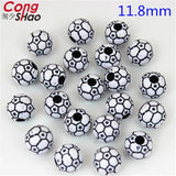 Cong Shao Acrylic Ball Spacer Beads for DIY Jewelry Making