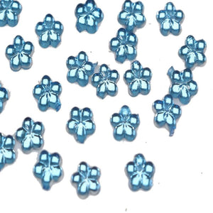 1000 Mini Flower Gems Rhinestones 4mm Nail Art Tips