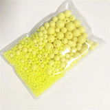 Acrylic Solid Perforated Pearls ABS for DIY Embroidery Jewelry Making