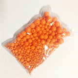Acrylic Solid Perforated Pearls ABS for DIY Embroidery Jewelry Making