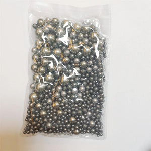1000pcs White/Ivory Pearl Beads Mix Size 3-12mm for Needlework & Jewelry Making